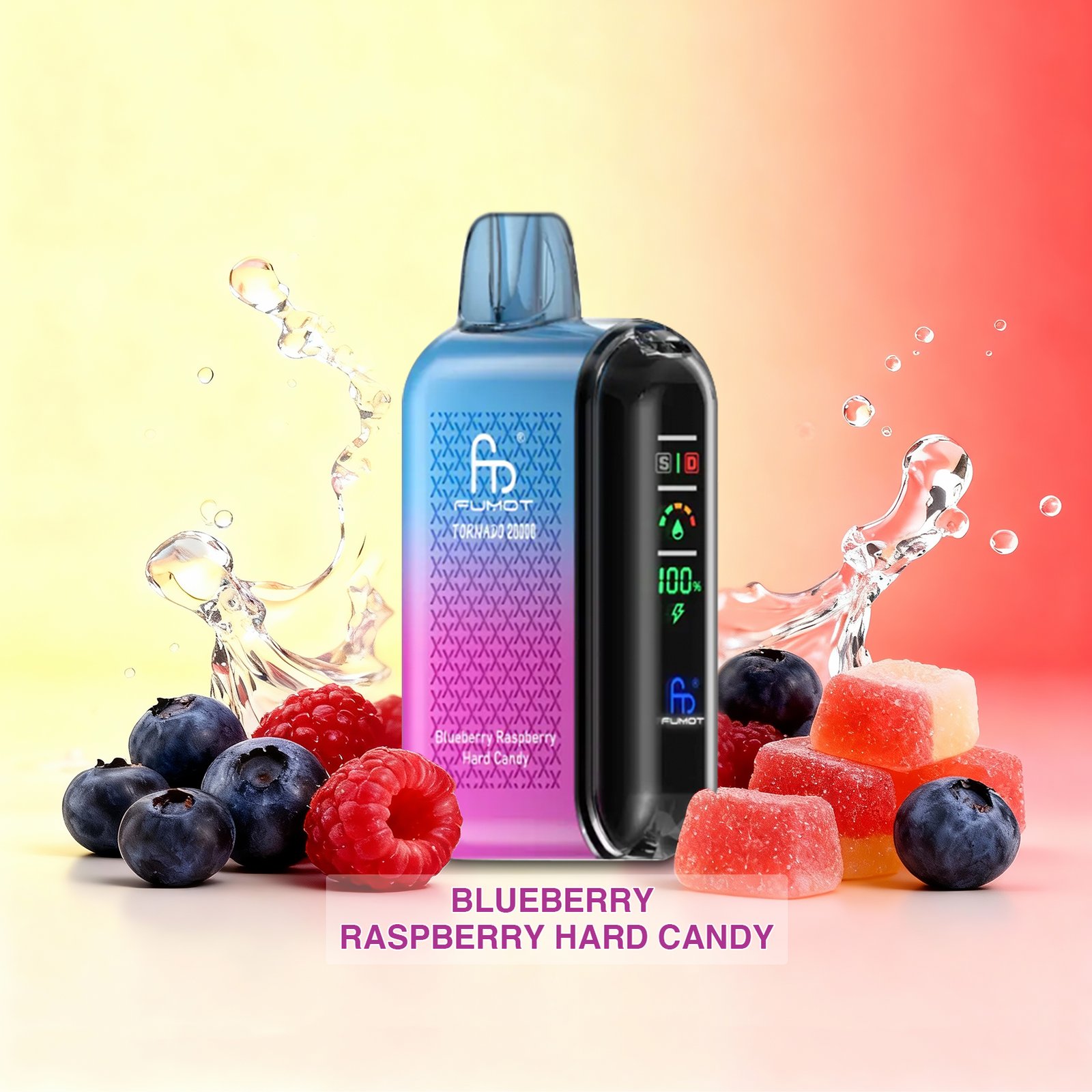 Blueberry Baspberry Hard Candy