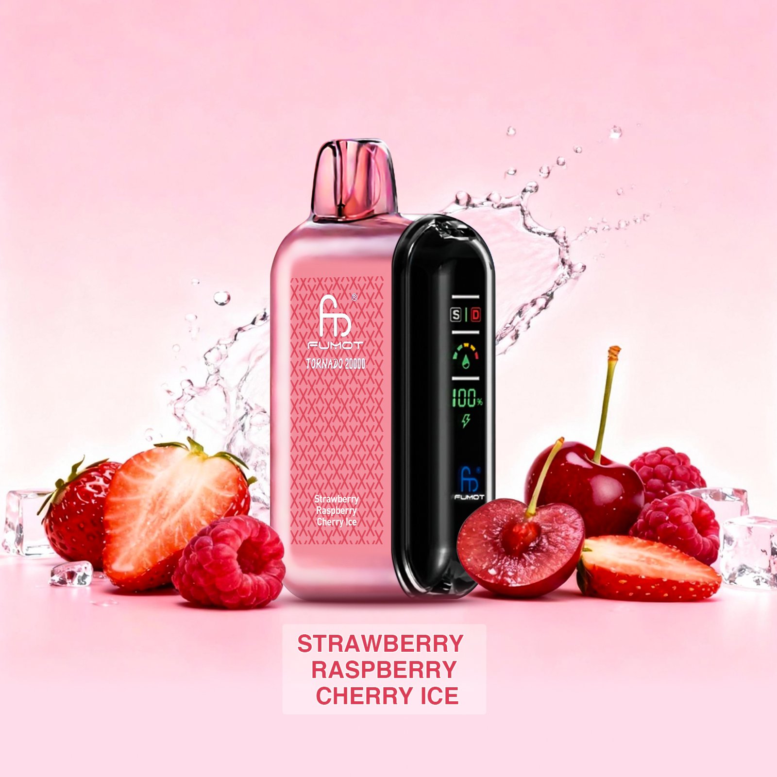 Strawberry Raspberry Cherry Ice